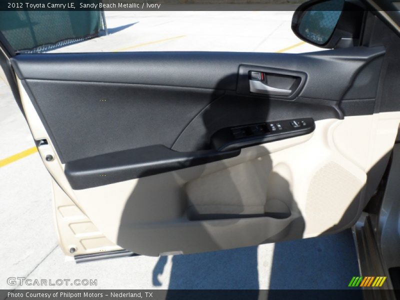 Sandy Beach Metallic / Ivory 2012 Toyota Camry LE
