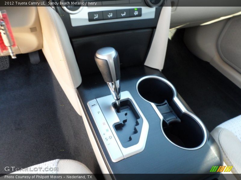 Sandy Beach Metallic / Ivory 2012 Toyota Camry LE