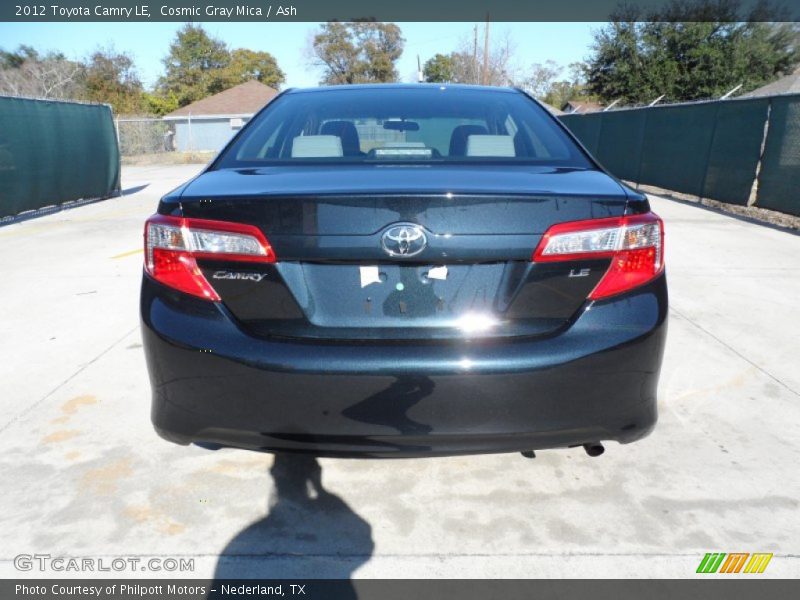 Cosmic Gray Mica / Ash 2012 Toyota Camry LE