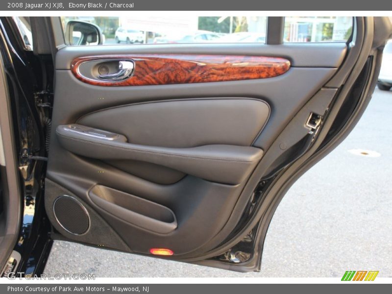 Ebony Black / Charcoal 2008 Jaguar XJ XJ8