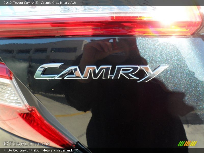 Cosmic Gray Mica / Ash 2012 Toyota Camry LE