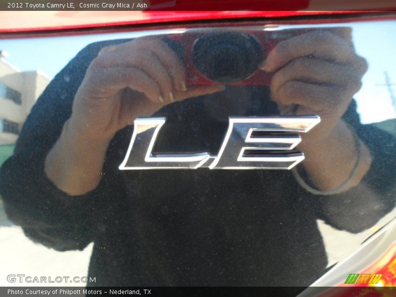 Cosmic Gray Mica / Ash 2012 Toyota Camry LE