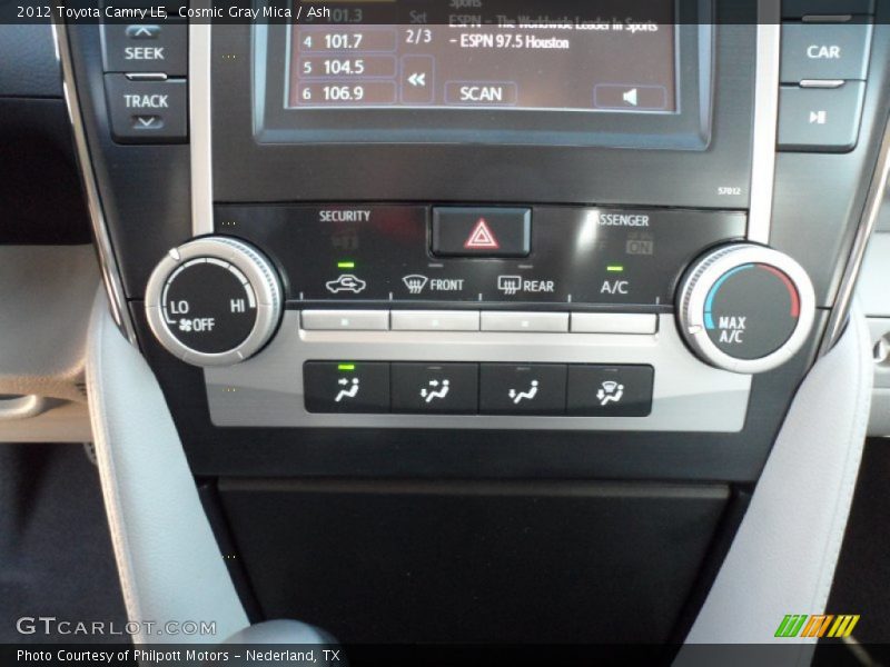 Cosmic Gray Mica / Ash 2012 Toyota Camry LE