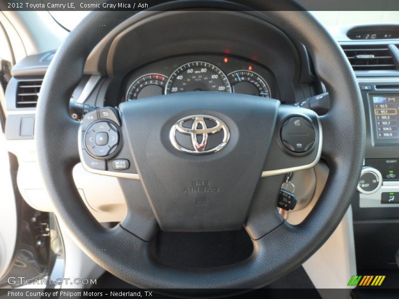 Cosmic Gray Mica / Ash 2012 Toyota Camry LE