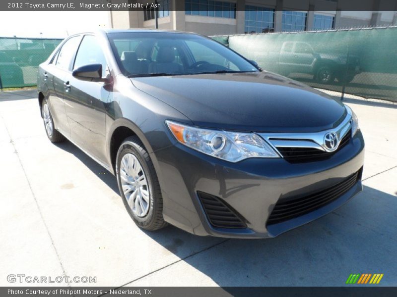 Magnetic Gray Metallic / Ash 2012 Toyota Camry LE