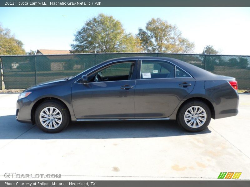 Magnetic Gray Metallic / Ash 2012 Toyota Camry LE
