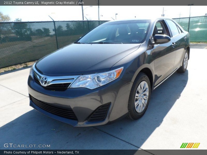Magnetic Gray Metallic / Ash 2012 Toyota Camry LE