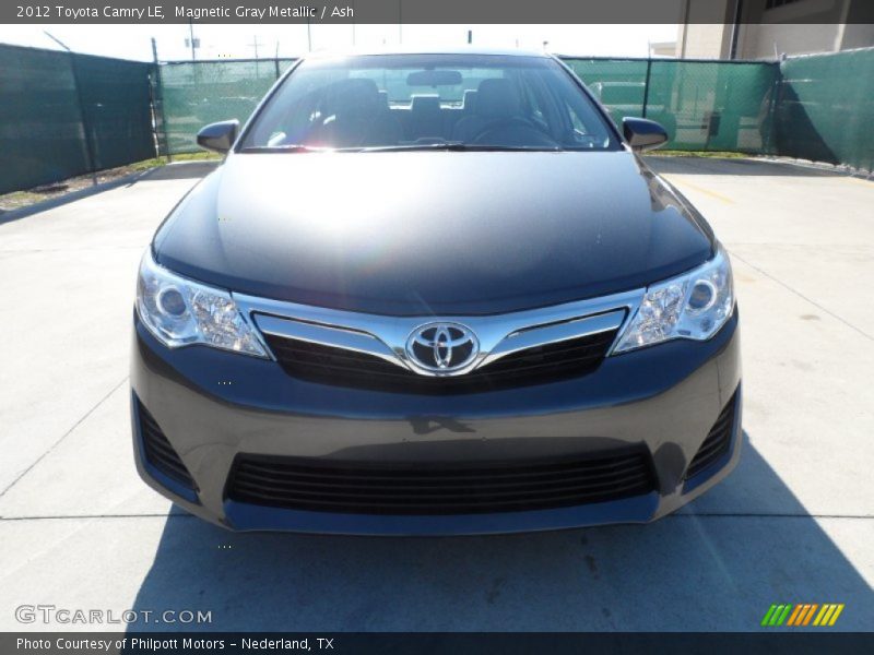 Magnetic Gray Metallic / Ash 2012 Toyota Camry LE