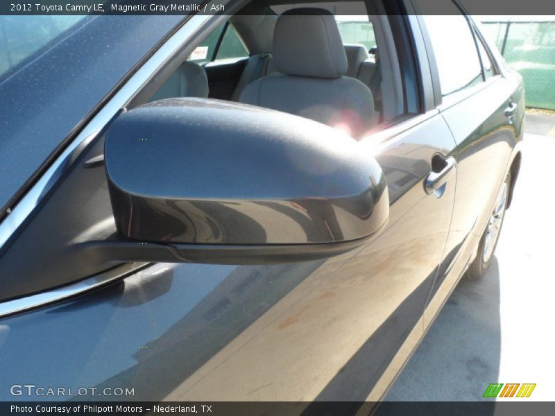 Magnetic Gray Metallic / Ash 2012 Toyota Camry LE