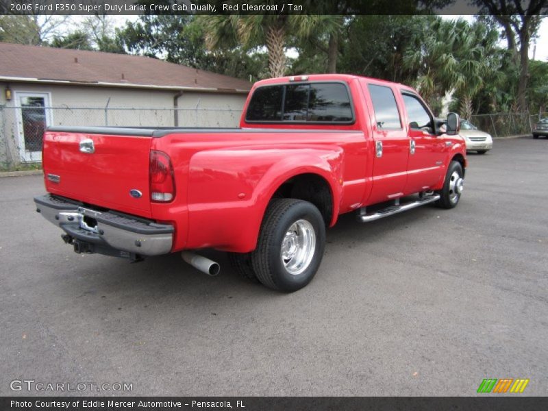  2006 F350 Super Duty Lariat Crew Cab Dually Red Clearcoat