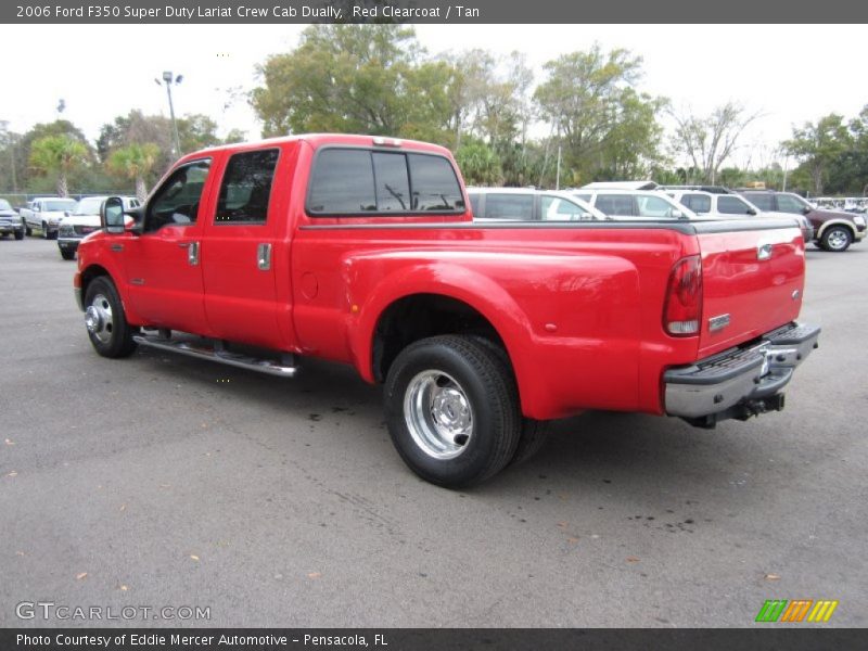  2006 F350 Super Duty Lariat Crew Cab Dually Red Clearcoat