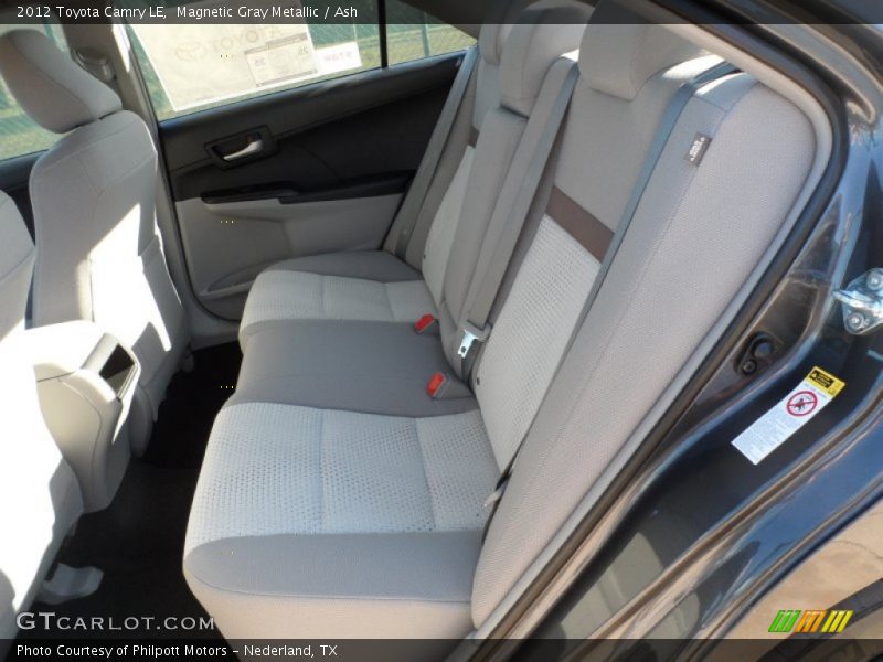 Magnetic Gray Metallic / Ash 2012 Toyota Camry LE