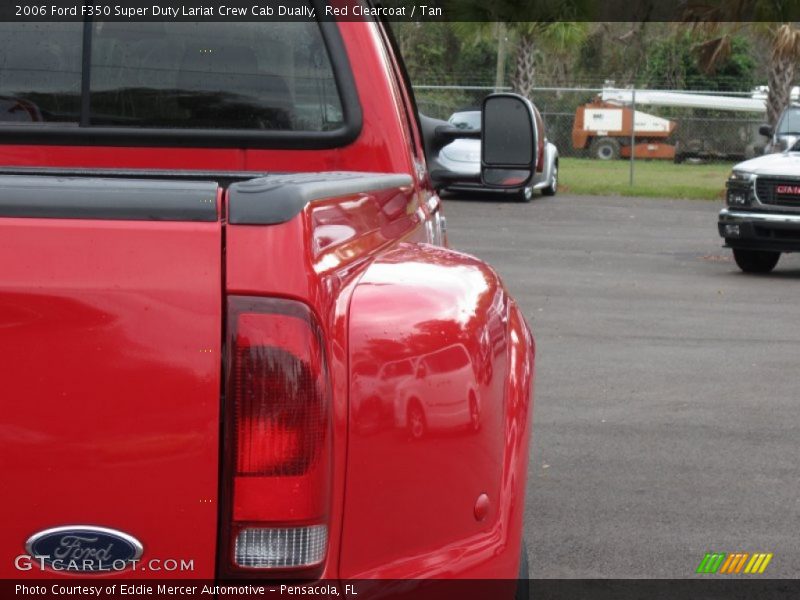 Red Clearcoat / Tan 2006 Ford F350 Super Duty Lariat Crew Cab Dually