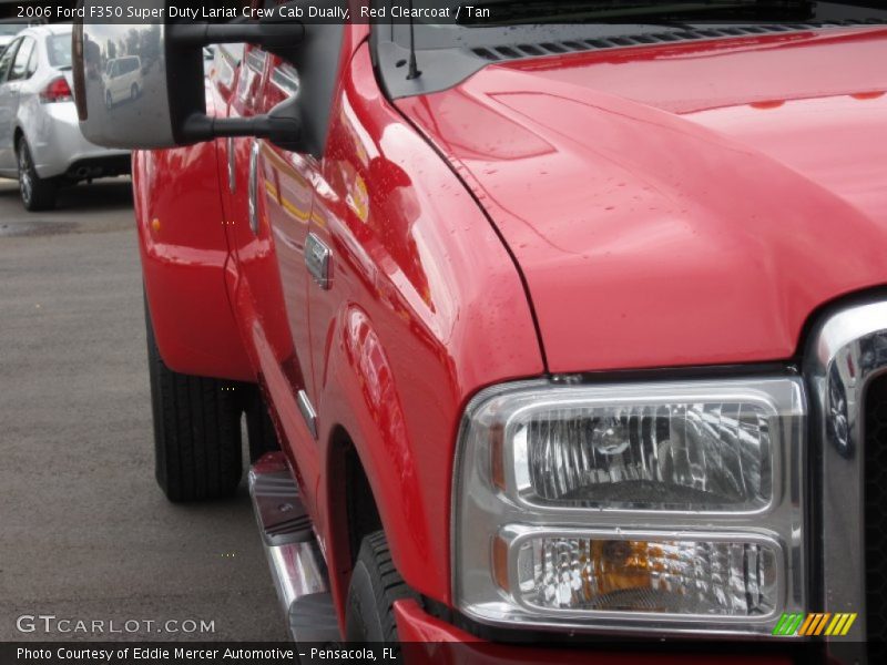 Red Clearcoat / Tan 2006 Ford F350 Super Duty Lariat Crew Cab Dually
