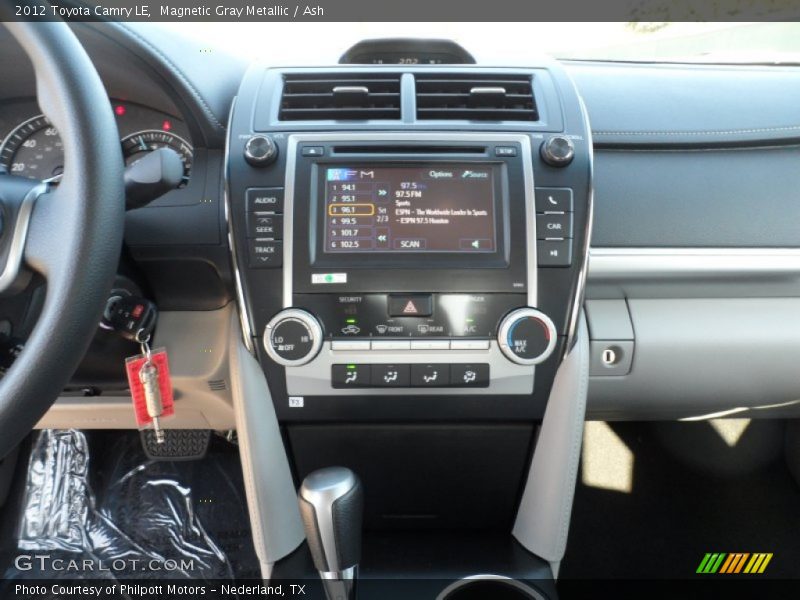 Magnetic Gray Metallic / Ash 2012 Toyota Camry LE