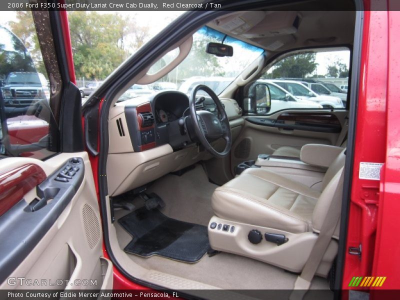  2006 F350 Super Duty Lariat Crew Cab Dually Tan Interior