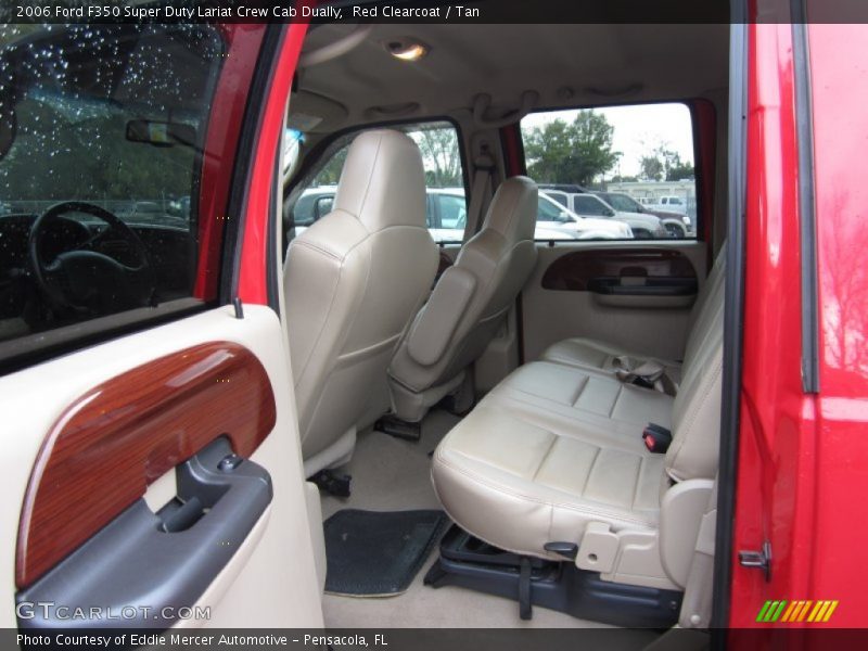  2006 F350 Super Duty Lariat Crew Cab Dually Tan Interior