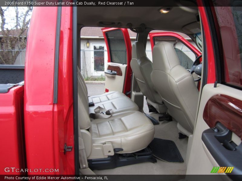  2006 F350 Super Duty Lariat Crew Cab Dually Tan Interior