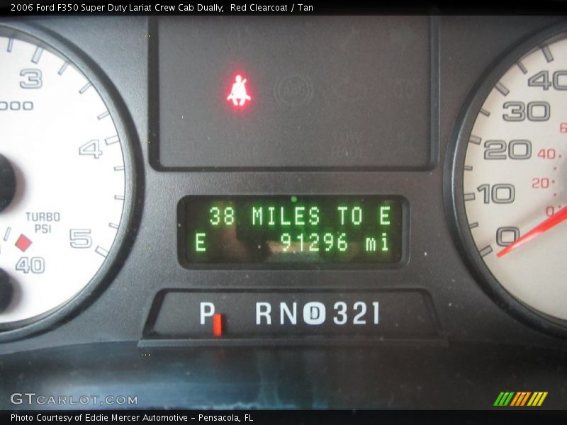 Red Clearcoat / Tan 2006 Ford F350 Super Duty Lariat Crew Cab Dually