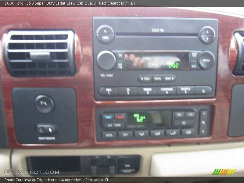 Red Clearcoat / Tan 2006 Ford F350 Super Duty Lariat Crew Cab Dually