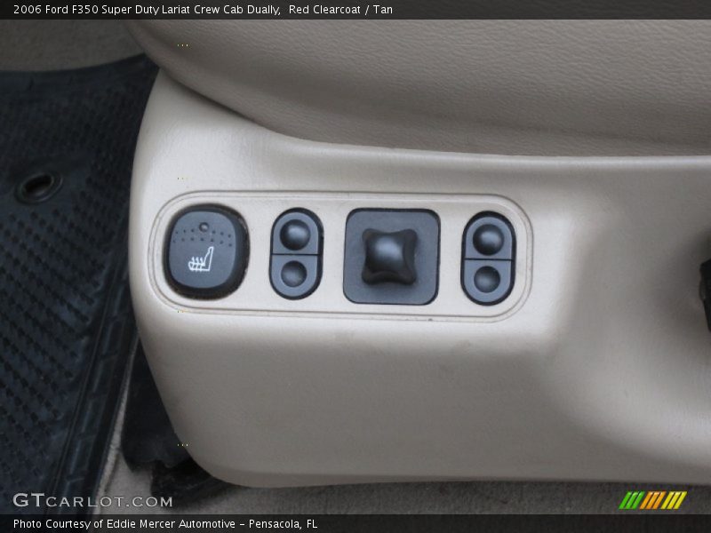 Red Clearcoat / Tan 2006 Ford F350 Super Duty Lariat Crew Cab Dually