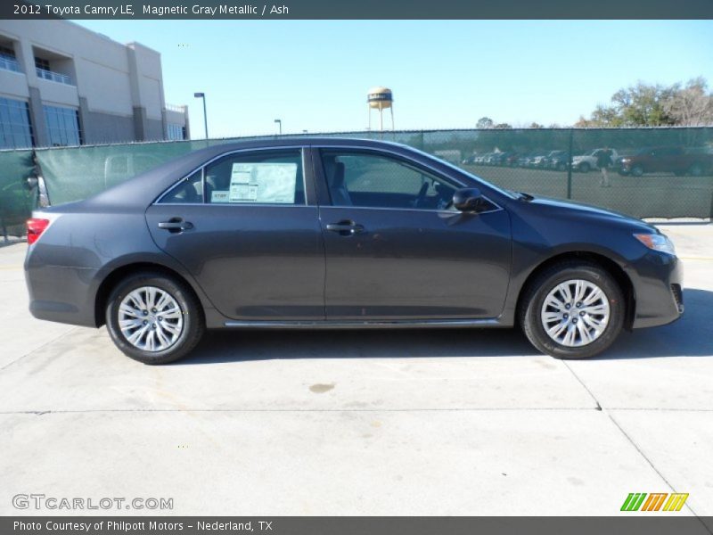 Magnetic Gray Metallic / Ash 2012 Toyota Camry LE