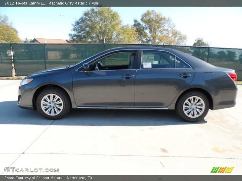 Magnetic Gray Metallic / Ash 2012 Toyota Camry LE