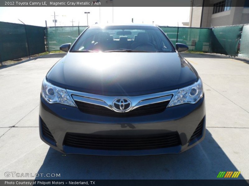 Magnetic Gray Metallic / Ash 2012 Toyota Camry LE