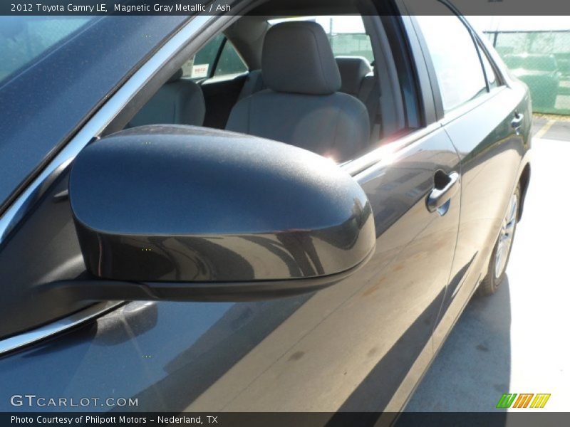 Magnetic Gray Metallic / Ash 2012 Toyota Camry LE