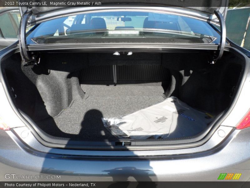 Magnetic Gray Metallic / Ash 2012 Toyota Camry LE