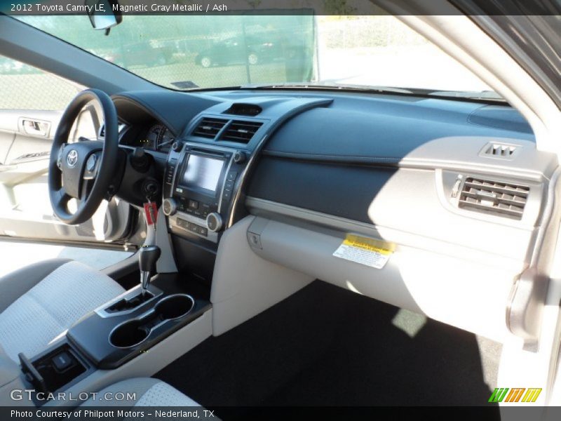 Magnetic Gray Metallic / Ash 2012 Toyota Camry LE