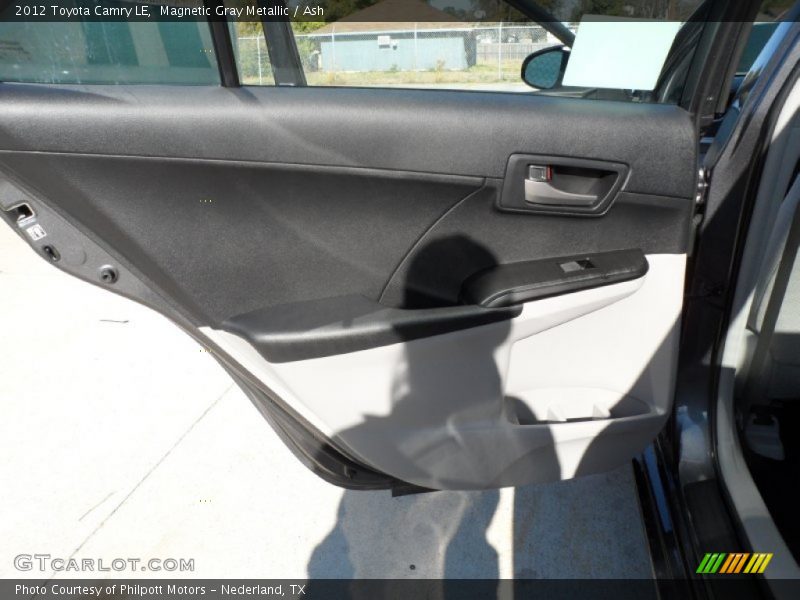Magnetic Gray Metallic / Ash 2012 Toyota Camry LE