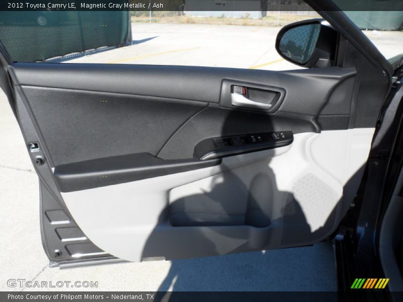 Magnetic Gray Metallic / Ash 2012 Toyota Camry LE