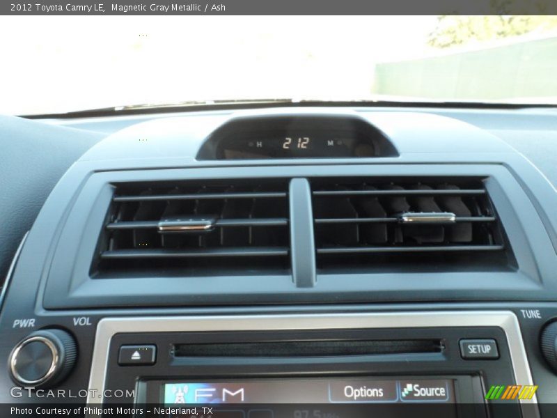 Magnetic Gray Metallic / Ash 2012 Toyota Camry LE