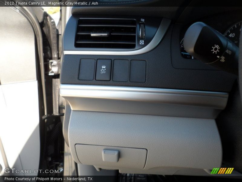 Magnetic Gray Metallic / Ash 2012 Toyota Camry LE
