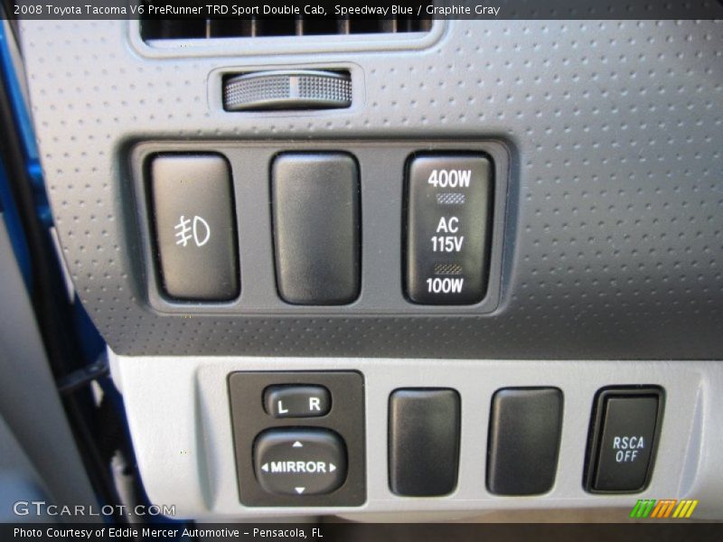 Speedway Blue / Graphite Gray 2008 Toyota Tacoma V6 PreRunner TRD Sport Double Cab
