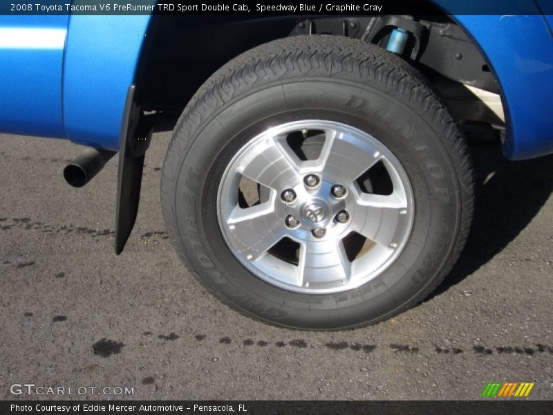 Speedway Blue / Graphite Gray 2008 Toyota Tacoma V6 PreRunner TRD Sport Double Cab