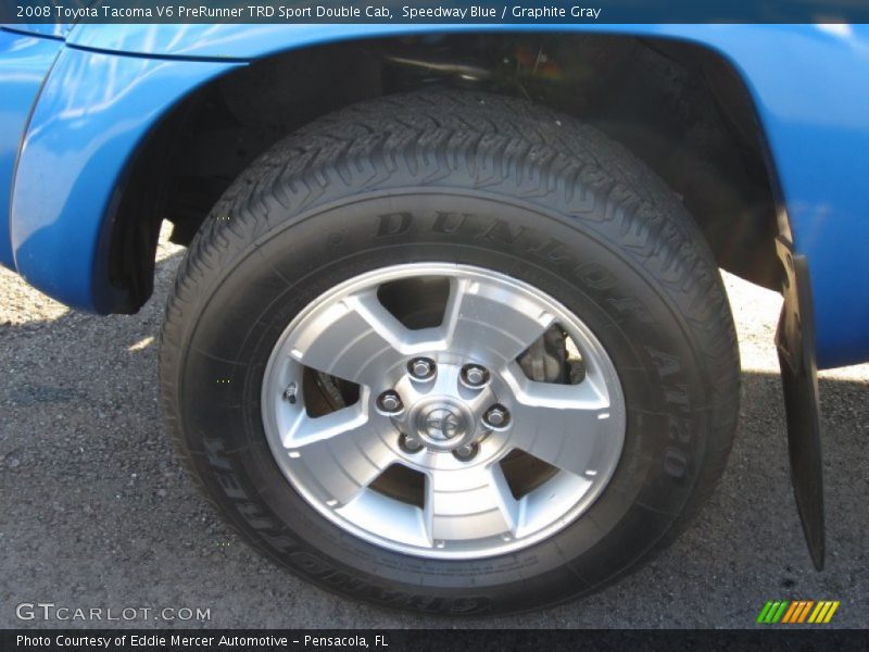 Speedway Blue / Graphite Gray 2008 Toyota Tacoma V6 PreRunner TRD Sport Double Cab