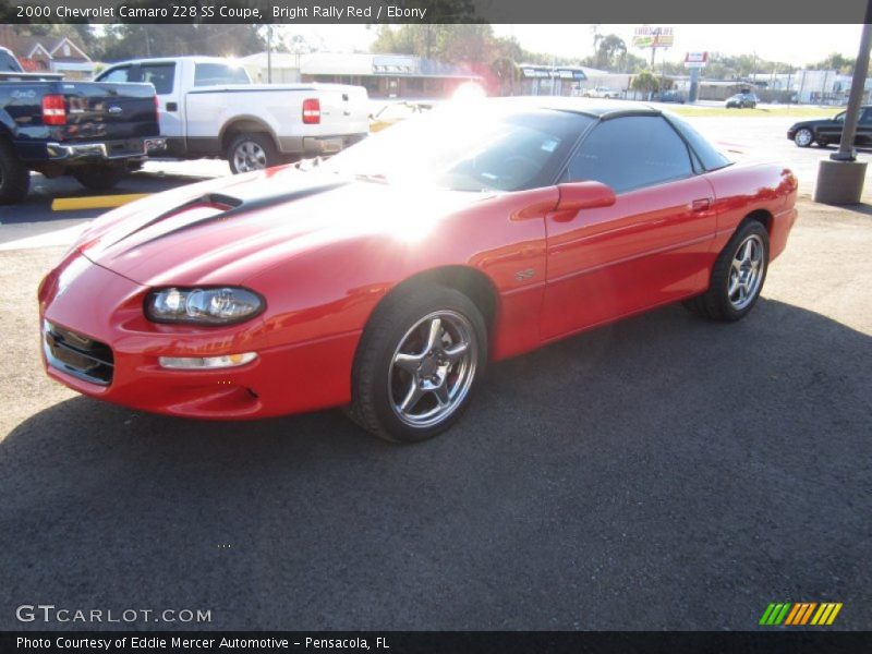 Bright Rally Red / Ebony 2000 Chevrolet Camaro Z28 SS Coupe