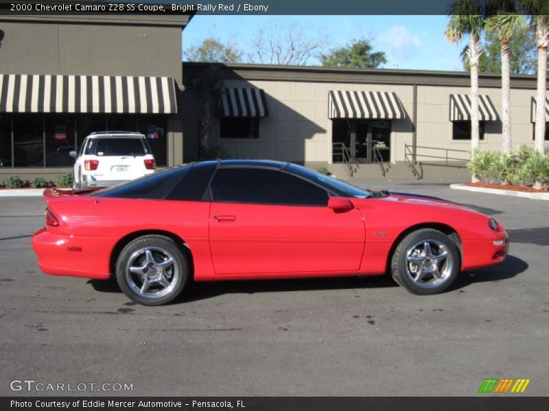 Bright Rally Red / Ebony 2000 Chevrolet Camaro Z28 SS Coupe