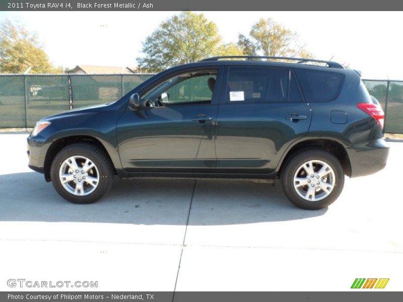 Black Forest Metallic / Ash 2011 Toyota RAV4 I4