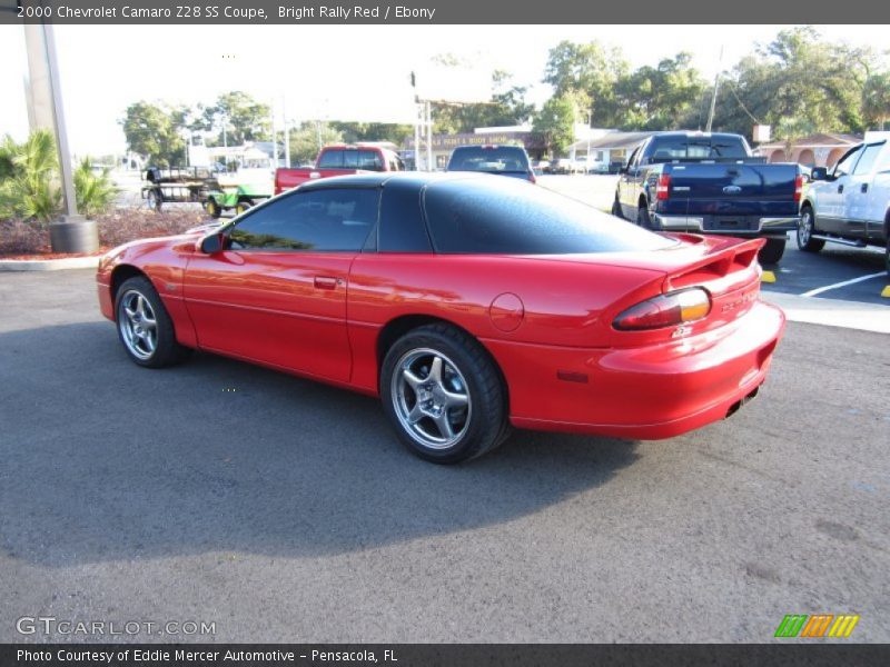 Bright Rally Red / Ebony 2000 Chevrolet Camaro Z28 SS Coupe
