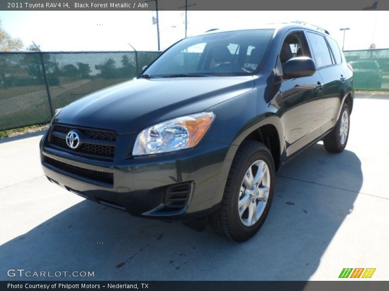 Black Forest Metallic / Ash 2011 Toyota RAV4 I4