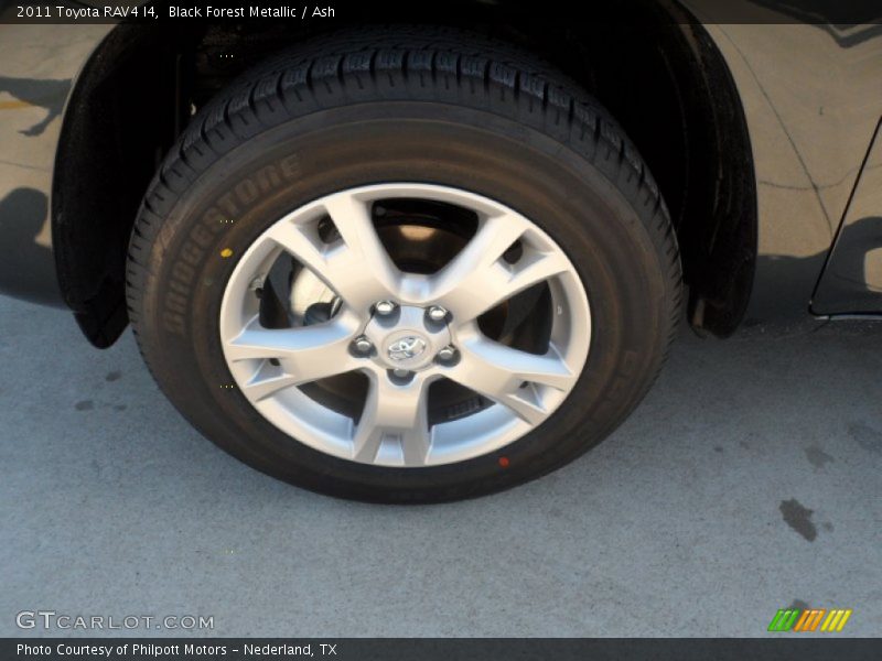 Black Forest Metallic / Ash 2011 Toyota RAV4 I4
