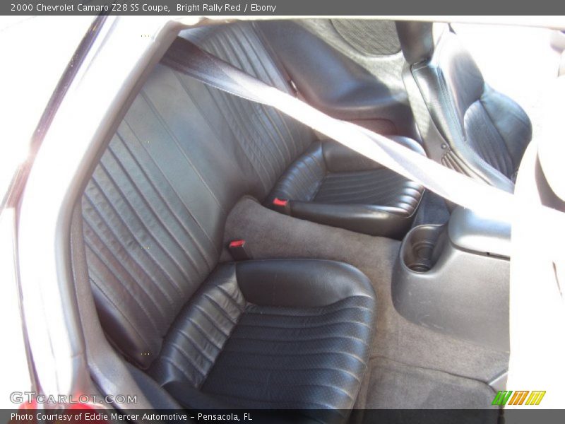  2000 Camaro Z28 SS Coupe Ebony Interior