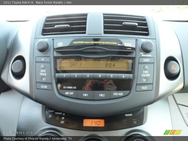 Black Forest Metallic / Ash 2011 Toyota RAV4 I4