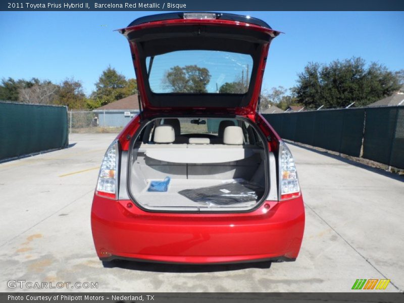 Barcelona Red Metallic / Bisque 2011 Toyota Prius Hybrid II