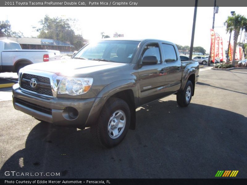 Pyrite Mica / Graphite Gray 2011 Toyota Tacoma PreRunner Double Cab