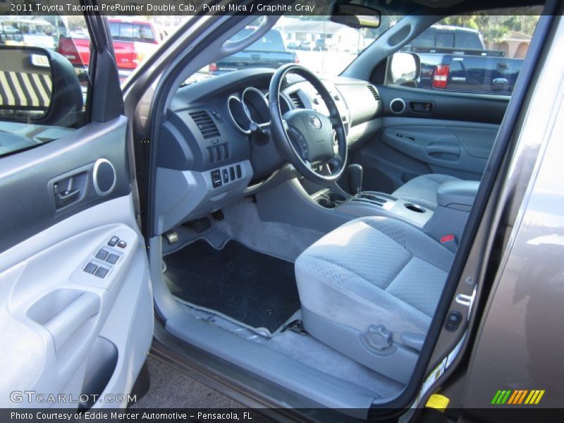 Pyrite Mica / Graphite Gray 2011 Toyota Tacoma PreRunner Double Cab