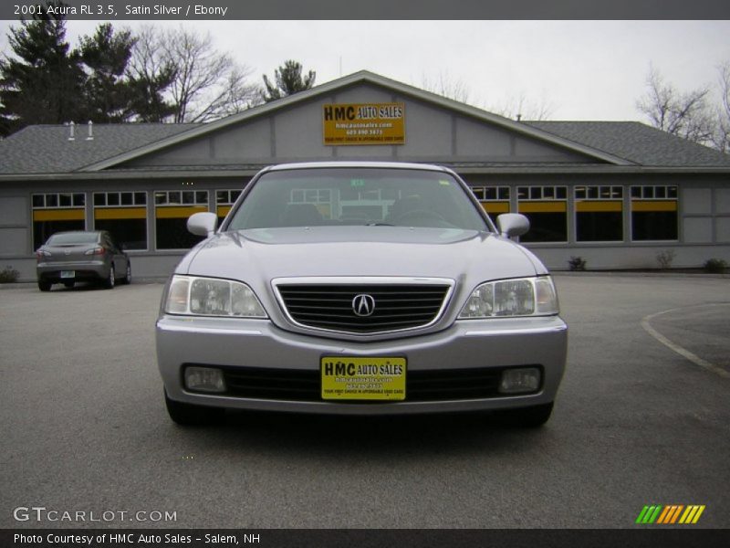 Satin Silver / Ebony 2001 Acura RL 3.5